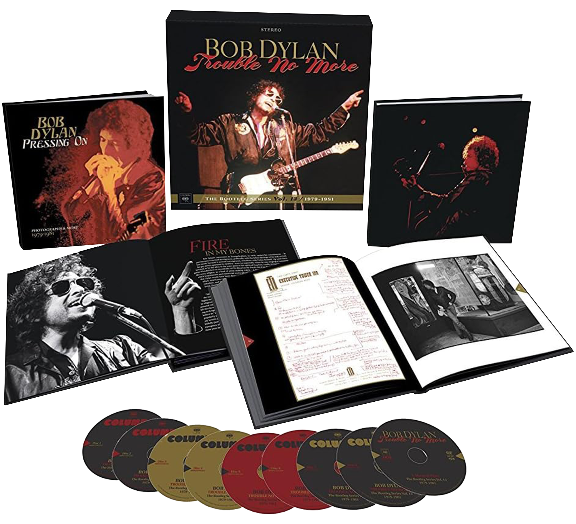 Image of Artwork for Bob Dylan's Trouble No More: The Bootleg Series Vol. 13 / 1979-1981 (Deluxe Edition) (CD)